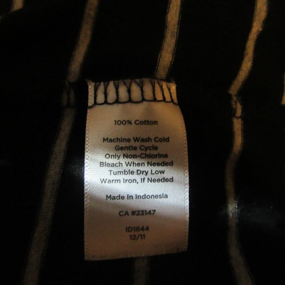 Talbots Petite Striped Open Cardigan Size LP - Picture 5 of 5